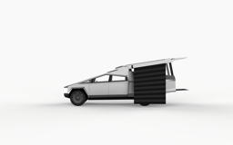 Side view — partial deployment
